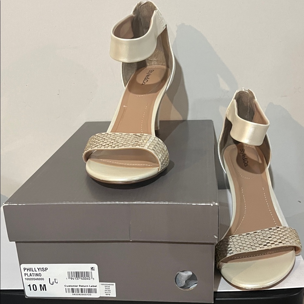 Style & Co Phillys Two Pieces Evening sandals